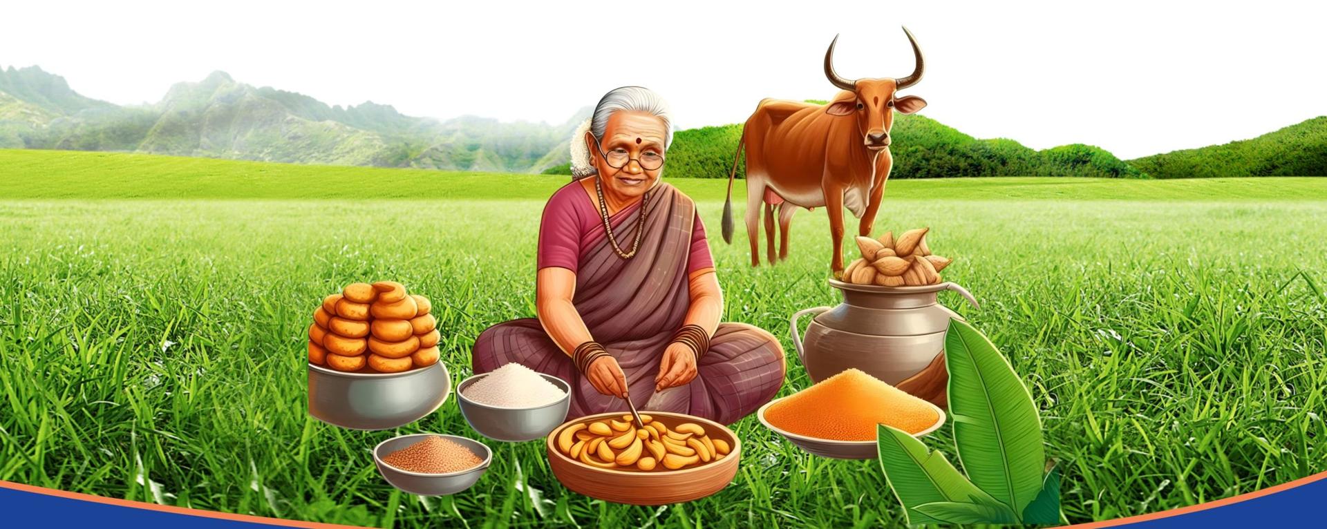 Traditional snack making